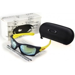 Oakley Sunglasses Radar Range Black Yellow Frame Cyan Lens
