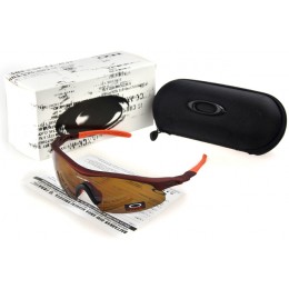 Oakley Sunglasses Radar Range Chocolate Pink Frame Brown Lens