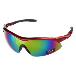 Oakley Sunglasses Radar Range Crimson Frame Colored Lens