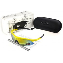 Oakley Sunglasses Radar Range Yellow Black Frame Yellow Lens