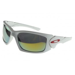 Oakley Sunglasses Scalpel White Frame Green Lens Gorgeous