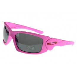 Oakley Sunglasses Scalpel Pink Frame Grey Lens Restaurant Chicago