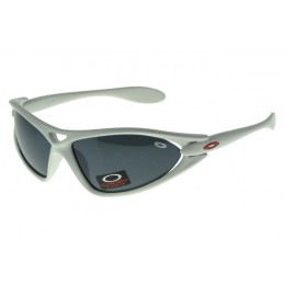 Oakley Sunglasses Scalpel White Frame Grey Lens Top Designer Collections
