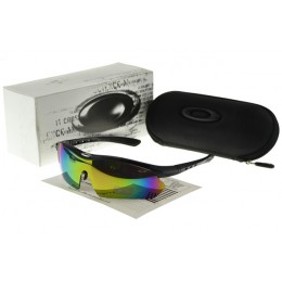 Oakley Sunglasses Sports black Frame multicolor Lens Free Style
