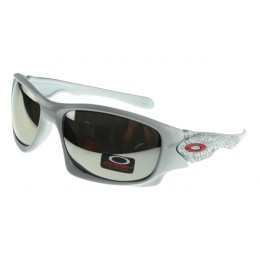 Oakley Sunglasses Asian Fit white Frame black Lens Cheap