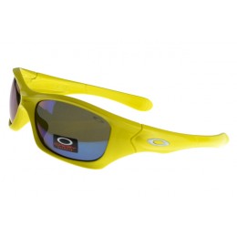 Oakley Sunglasses Asian Fit yellow Frame black Lens High-End