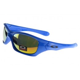 Oakley Sunglasses Asian Fit blue Frame yellow Lens No Sale Tax