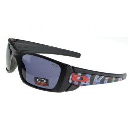 Oakley Sunglasses Batwolf black Frame blue Lens Incredible Prices