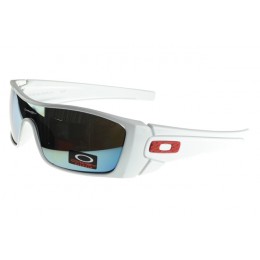 Oakley Sunglasses Batwolf white Frame blue Lens Newest