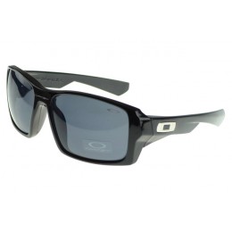 Oakley Sunglasses Crankcase black Frame blue Lens UK Cheap Sale