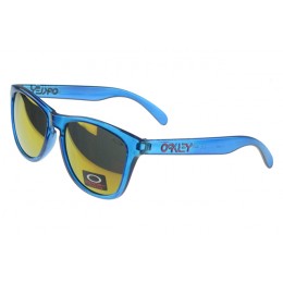 Oakley Sunglasses Frogskin blue Frame yellow Lens Latest US