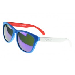 Oakley Sunglasses Frogskin red blue Frame purple Lens