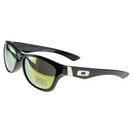 Oakley Sunglasses Frogskin black Frame yellow Lens Largest Fashion Store