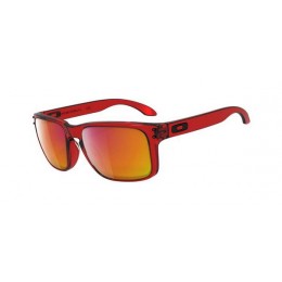 Oakley Sunglasses Holbrook Crystal Red Ruby Iridium