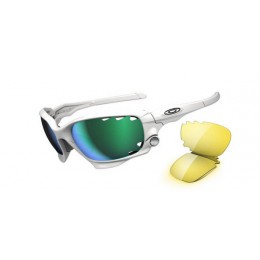 Oakley Sunglasses Jawbone Polished White Jade Iridium Vented Yellow