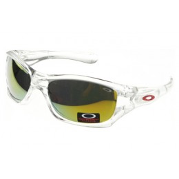 Oakley Sunglasses Monster Dog white Frame yellow Lens Sale Worldwide