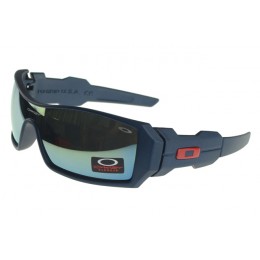 Oakley Sunglasses Oil Rig white Frame blue Lens Internship