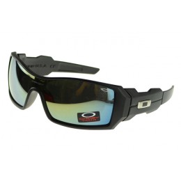 Oakley Sunglasses Oil Rig black Frame green Lens Classic Cheap