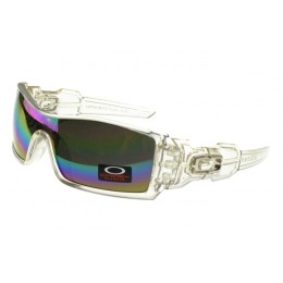 Oakley Sunglasses Oil Rig white Frame multicolor Lens Outlet Locations