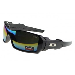 Oakley Sunglasses Oil Rig black Frame multicolor Lens Latest Fashion-Trends