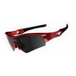 Oakley Sunglasses Radar Path Asian Fit Metallic Red Grey
