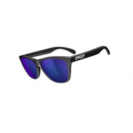 Oakley Sunglasses Frogskins Matte Black Violet Iridium
