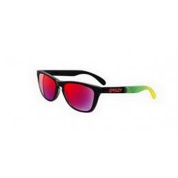 Oakley Sunglasses Frogskins Limited Edition Jupiter Camo Polished Black Positive Red Iridium