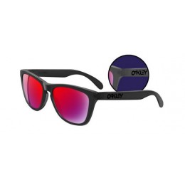 Oakley Sunglasses Frogskins Collectors Editions Blacklight Black Positive Red Iridium
